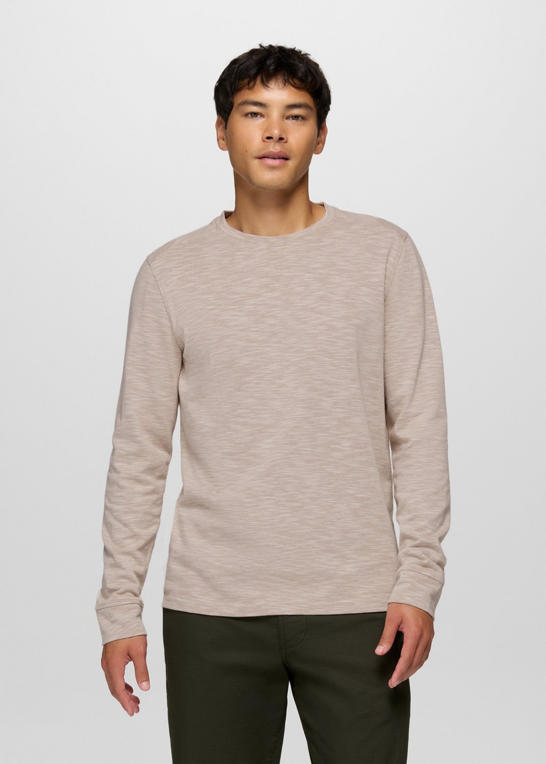 Mens prAna Ronnie Crew II - Canvas