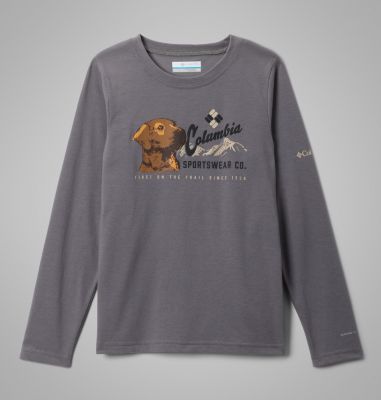 Columbia Boys' La Poudre Pass  Long Sleeve Shirt-