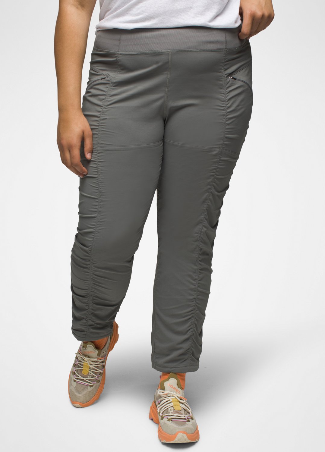 Womens prAna Koen Pant Plus - Gravel