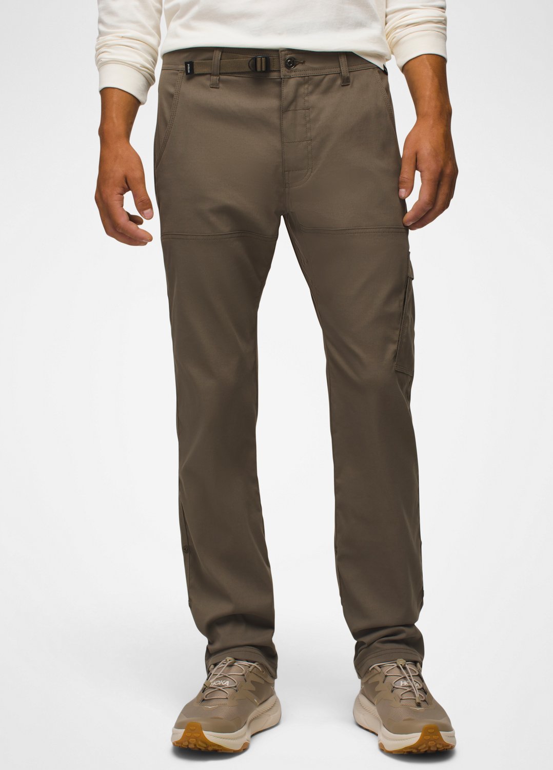 Mens prAna Stretch Zion™ Straight Pant - Mud