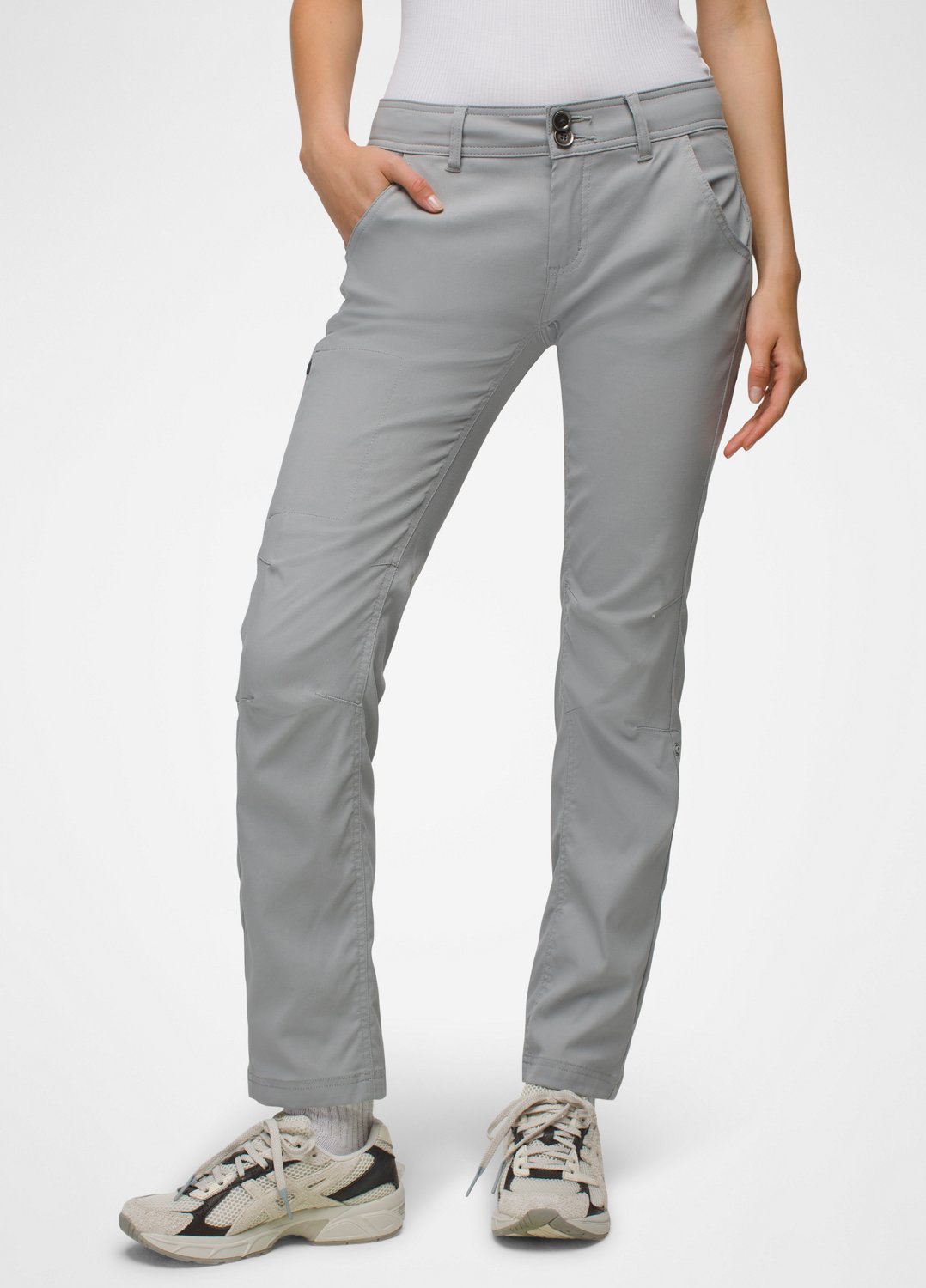 Womens prAna Halle Straight Pant - Sterling