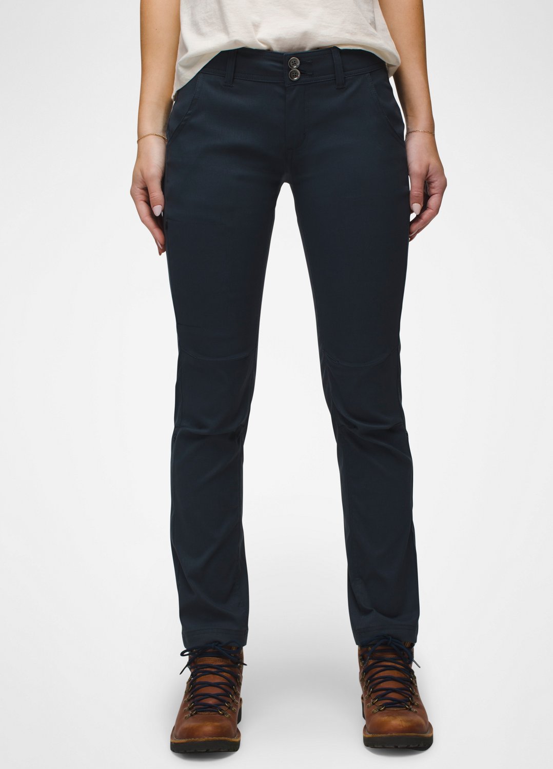 Womens prAna Halle Straight Pant - Stormy Night
