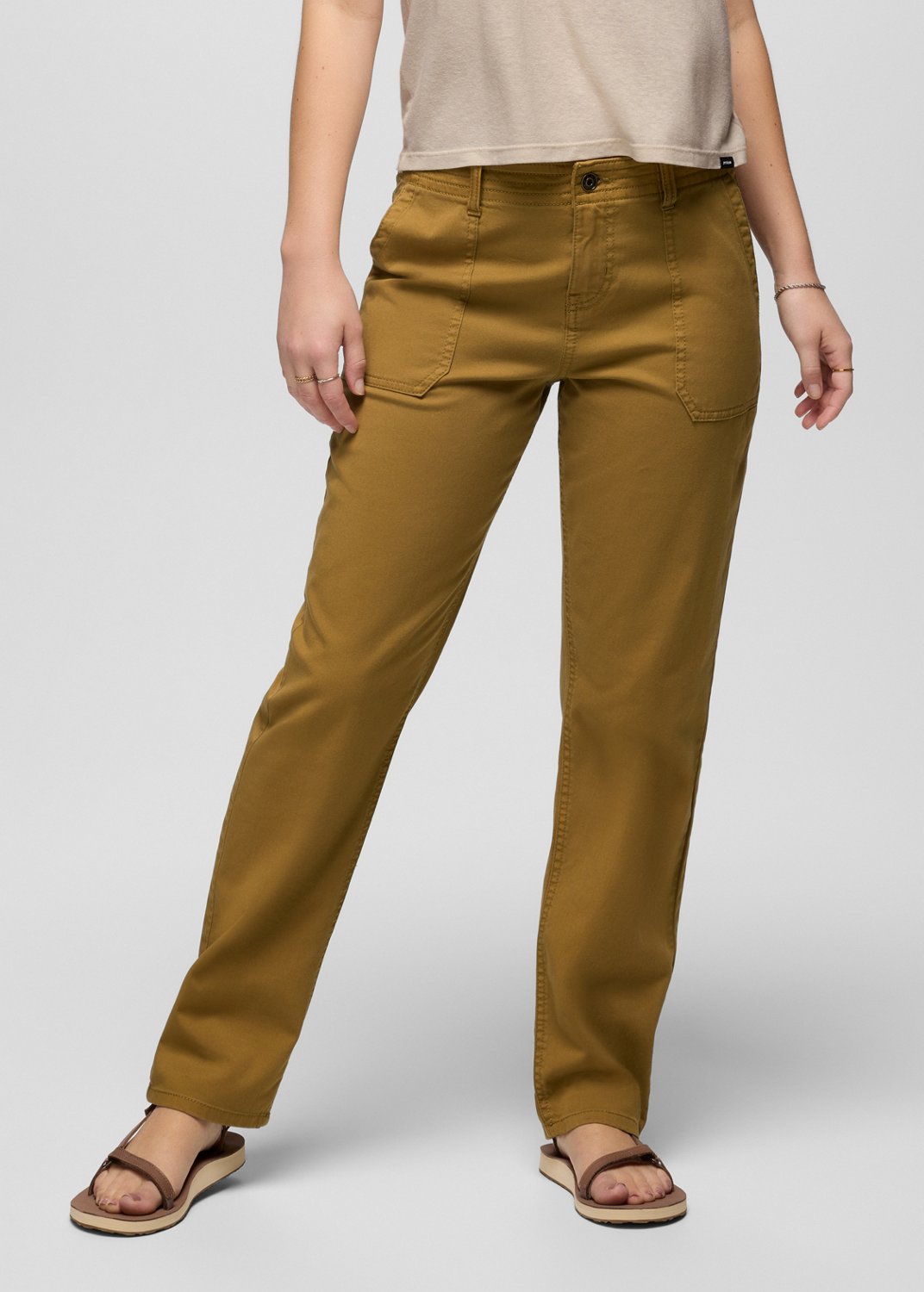 Womens prAna Sancho Boyfriend Pant - Retro Olive