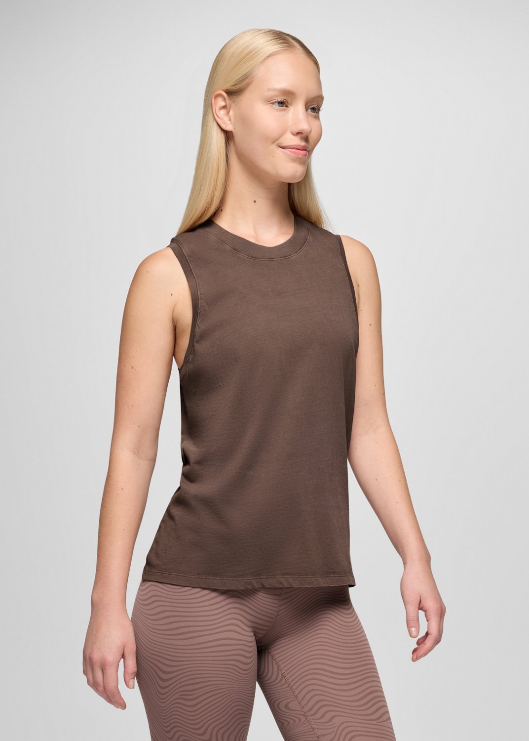 Womens prAna Everyday Tank - Carob