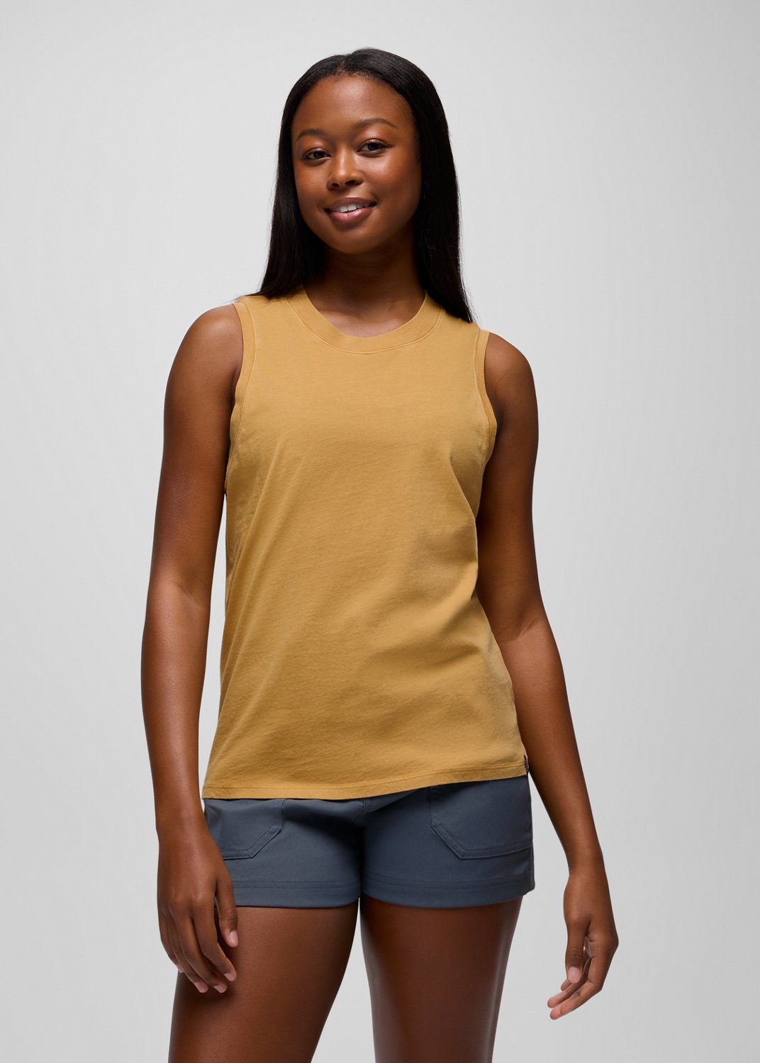 Womens prAna Everyday Tank - Dijon