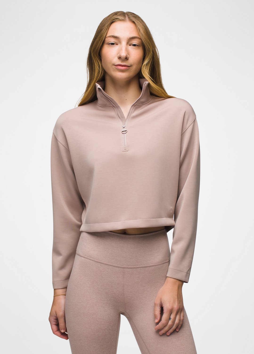 Womens prAna Shea Half Zip - Willow