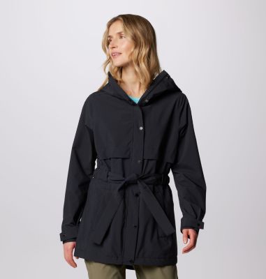 Columbia Women's Long Valley  Rain Trench II-