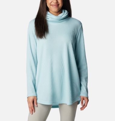 Columbia Women's Holly Hideaway  Waffle Cowl Neck Pullover-