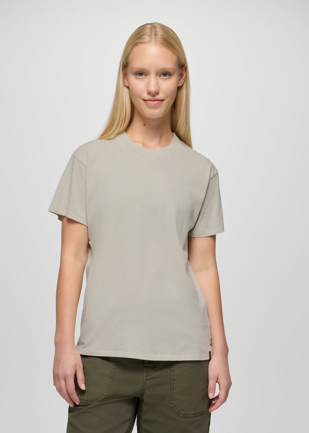 Womens prAna Everyday Short Sleeve Tee - Jasmine