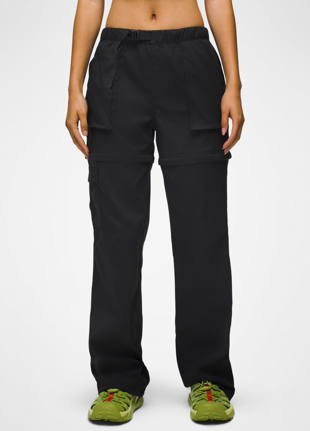 Womens prAna Stretch Zion™ Convertible Pant - Black