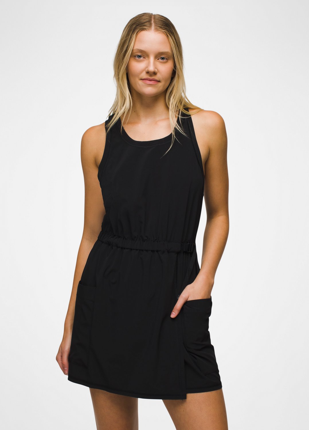 Womens prAna Railay Pocket Dress - Black