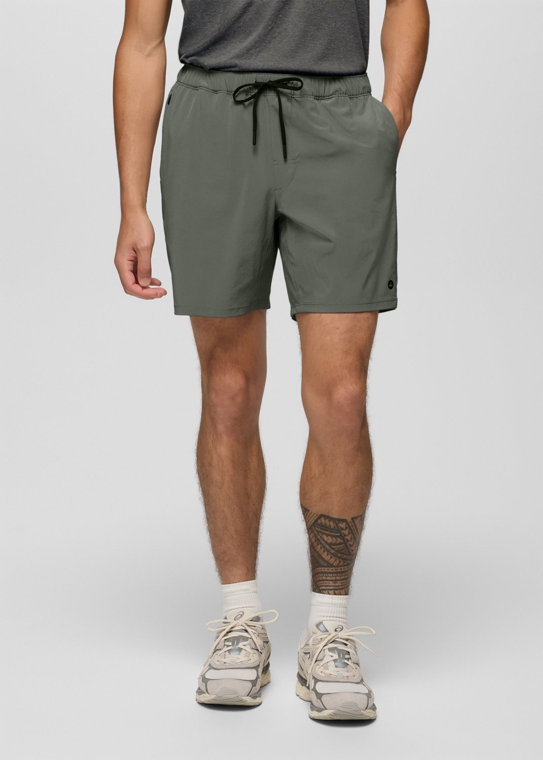 Mens prAna Discovery Trail Short - Thyme