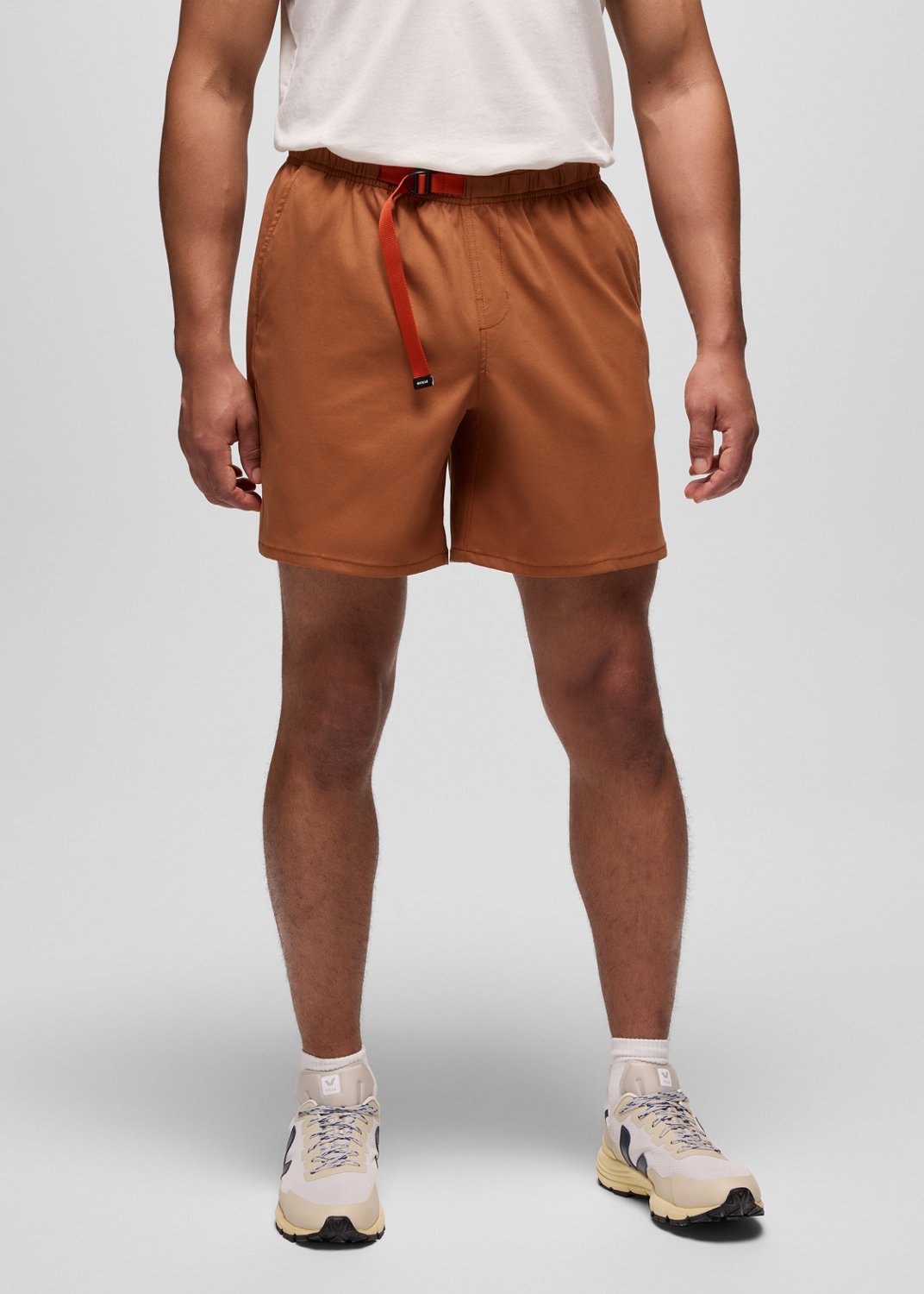 Mens prAna Stretch Zion™ Pull On Short - Tawny