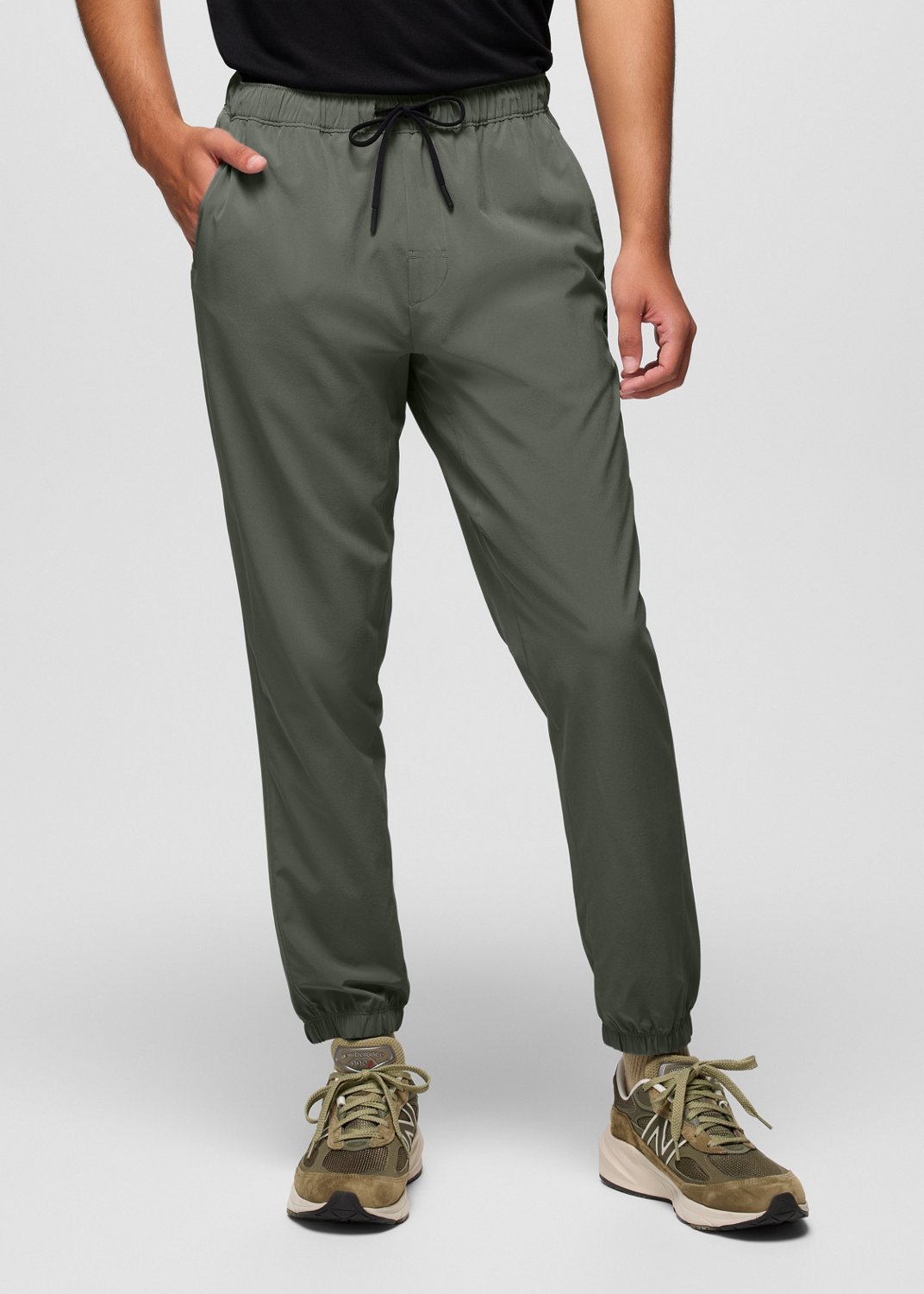 Mens prAna Discovery Trail Jogger - Thyme