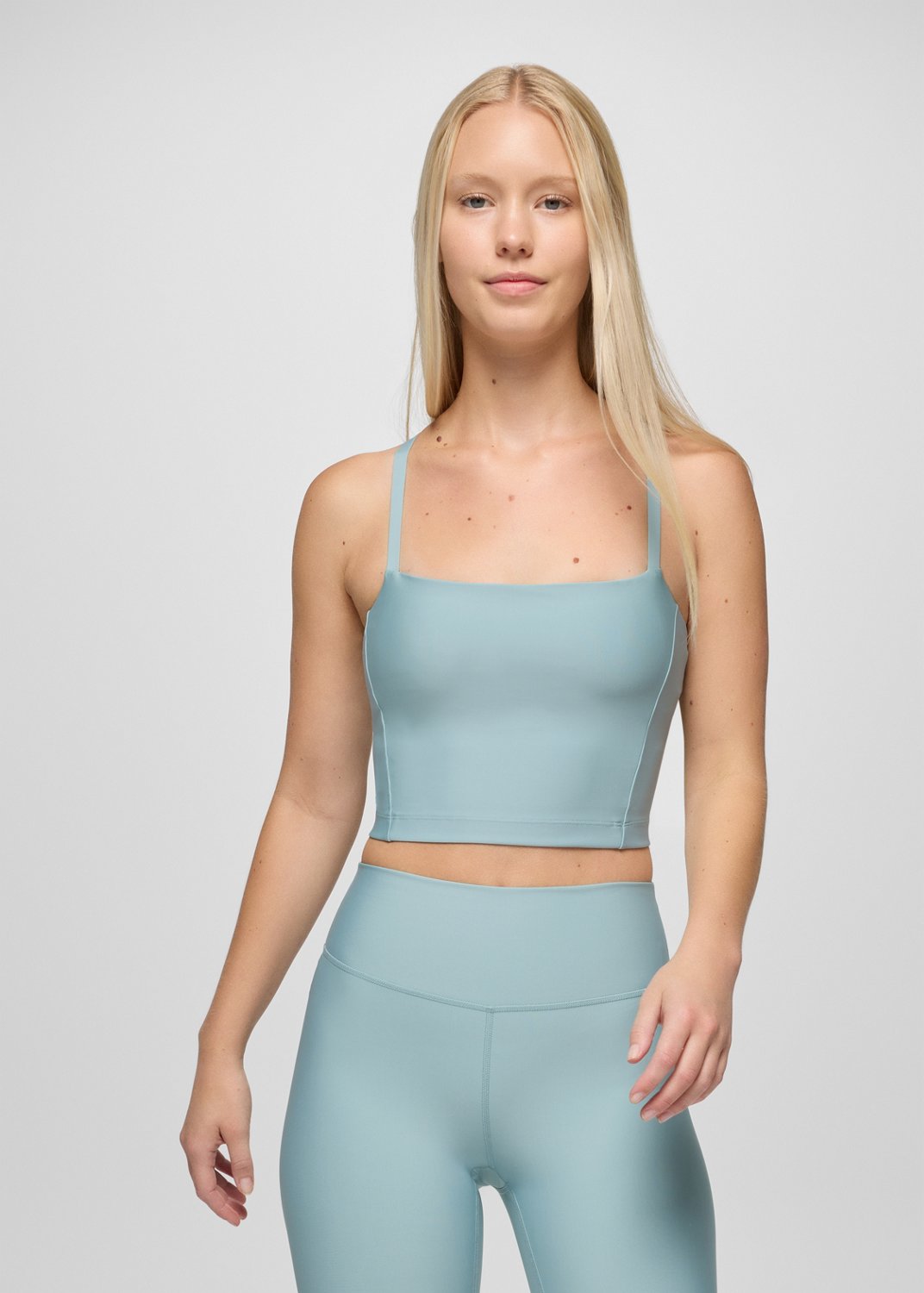 Womens prAna Sculpt™ Adjustable Cami - Saltwater