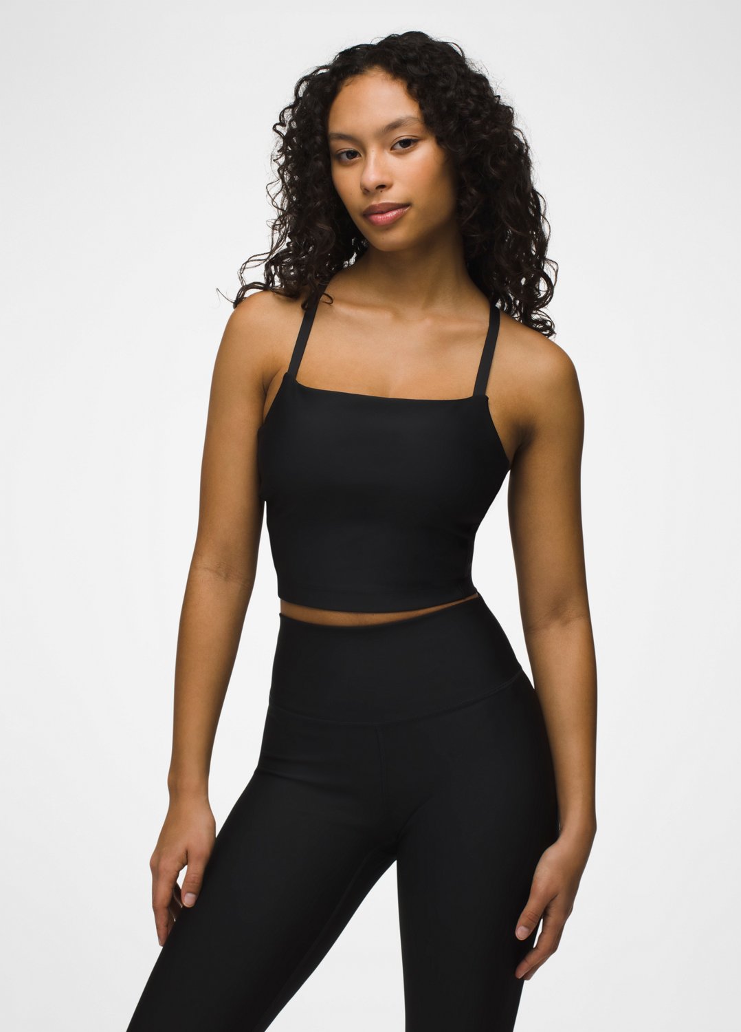 Womens prAna Sculpt™ Adjustable Cami - Black