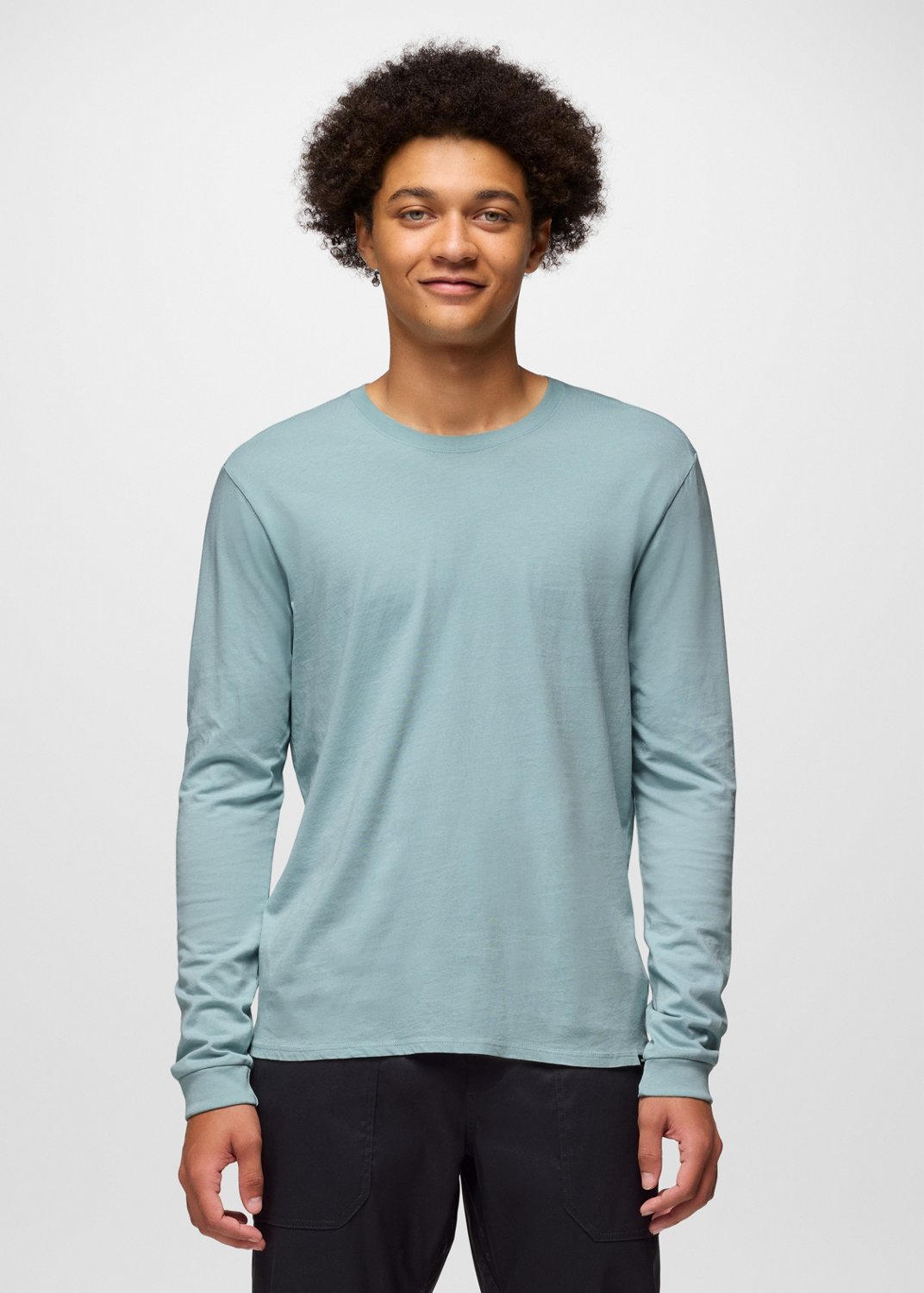 Mens prAna Everyday Long Sleeve Tee - Saltwater