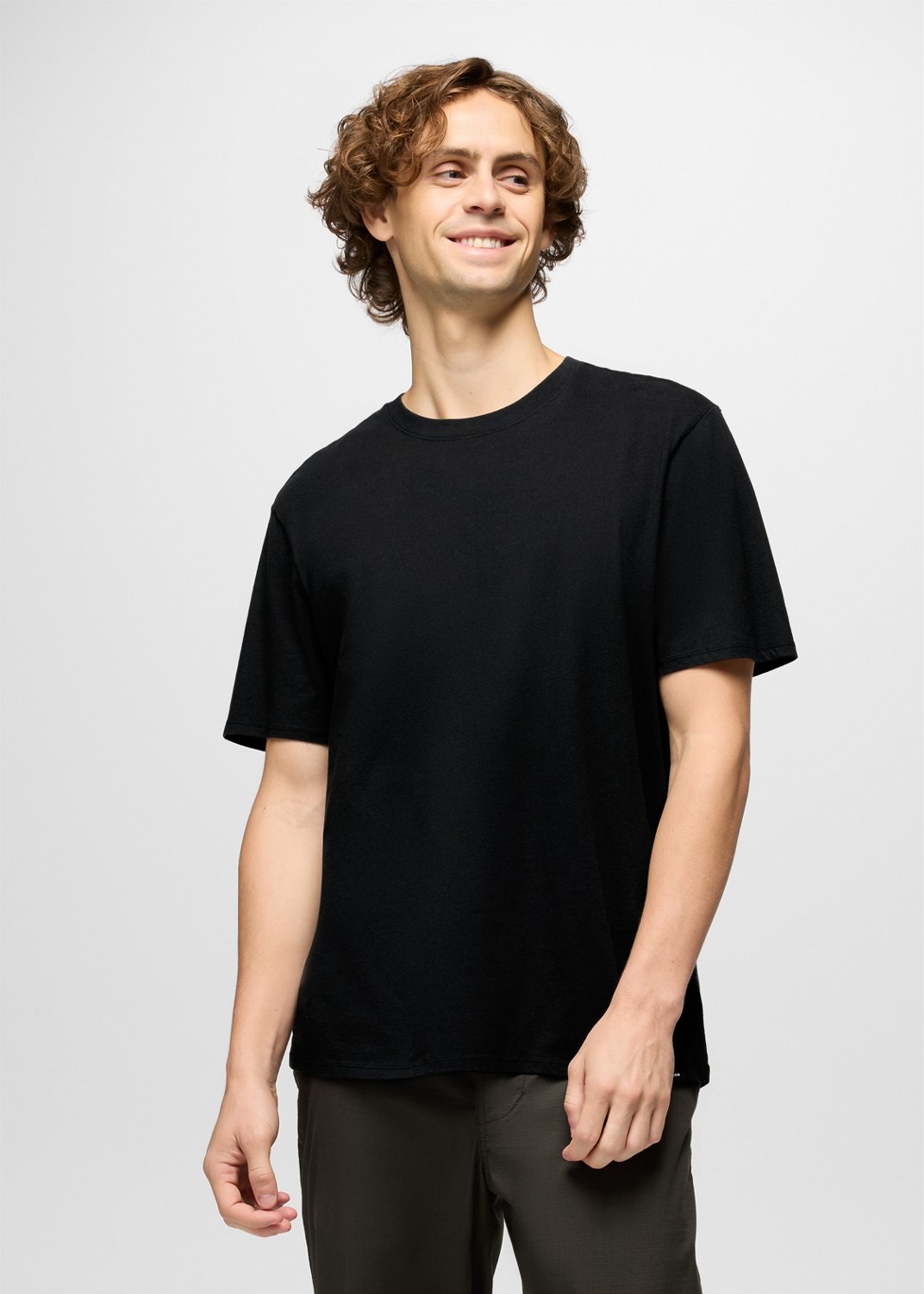 Mens prAna Everyday Short Sleeve Tee - Black