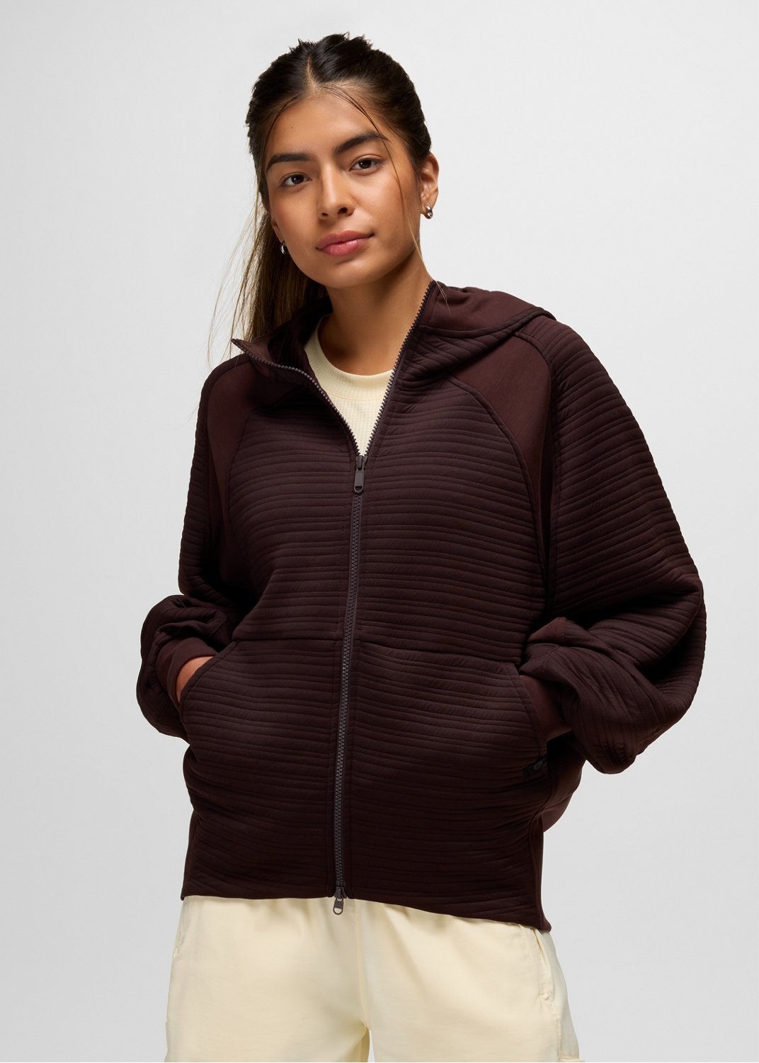 Womens prAna Send Off Jacket - Espresso