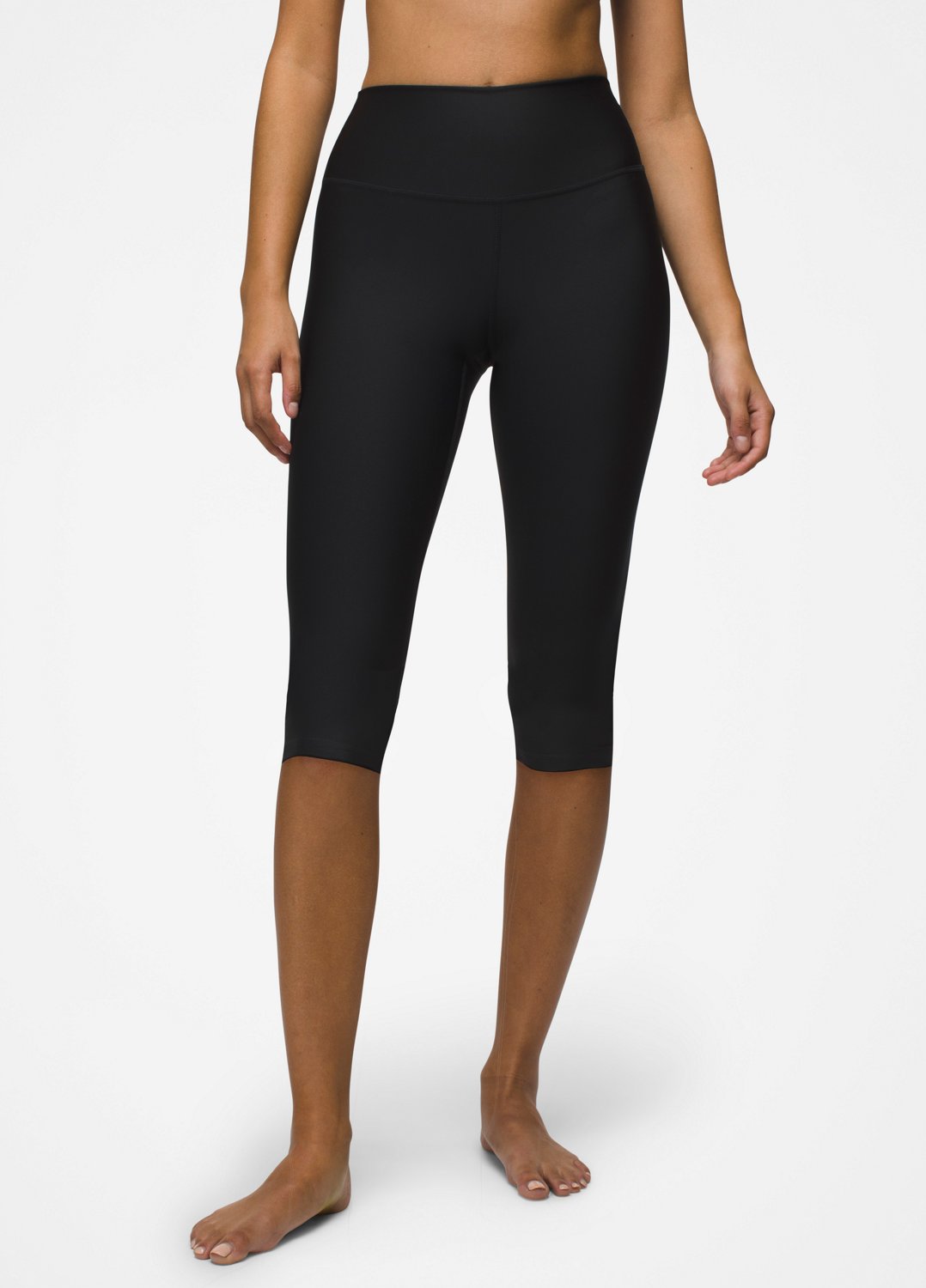 Womens prAna Sculpt™ Capri - Black