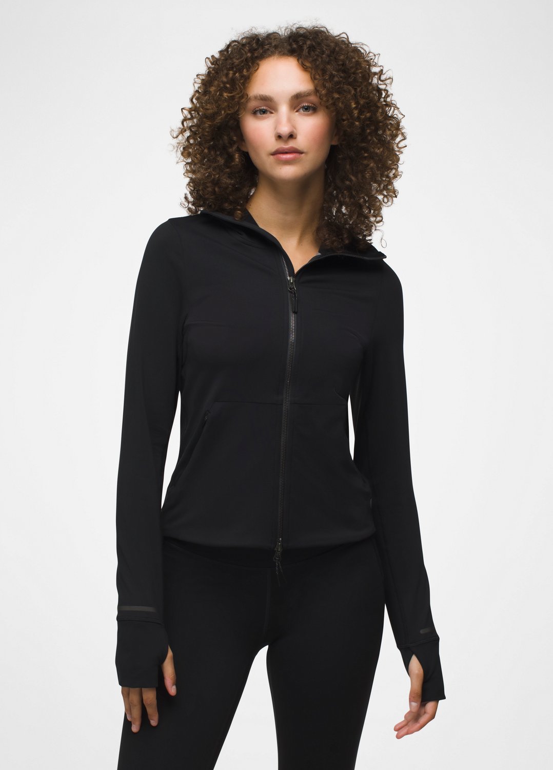 Womens prAna Ice Flow Jacket - Black