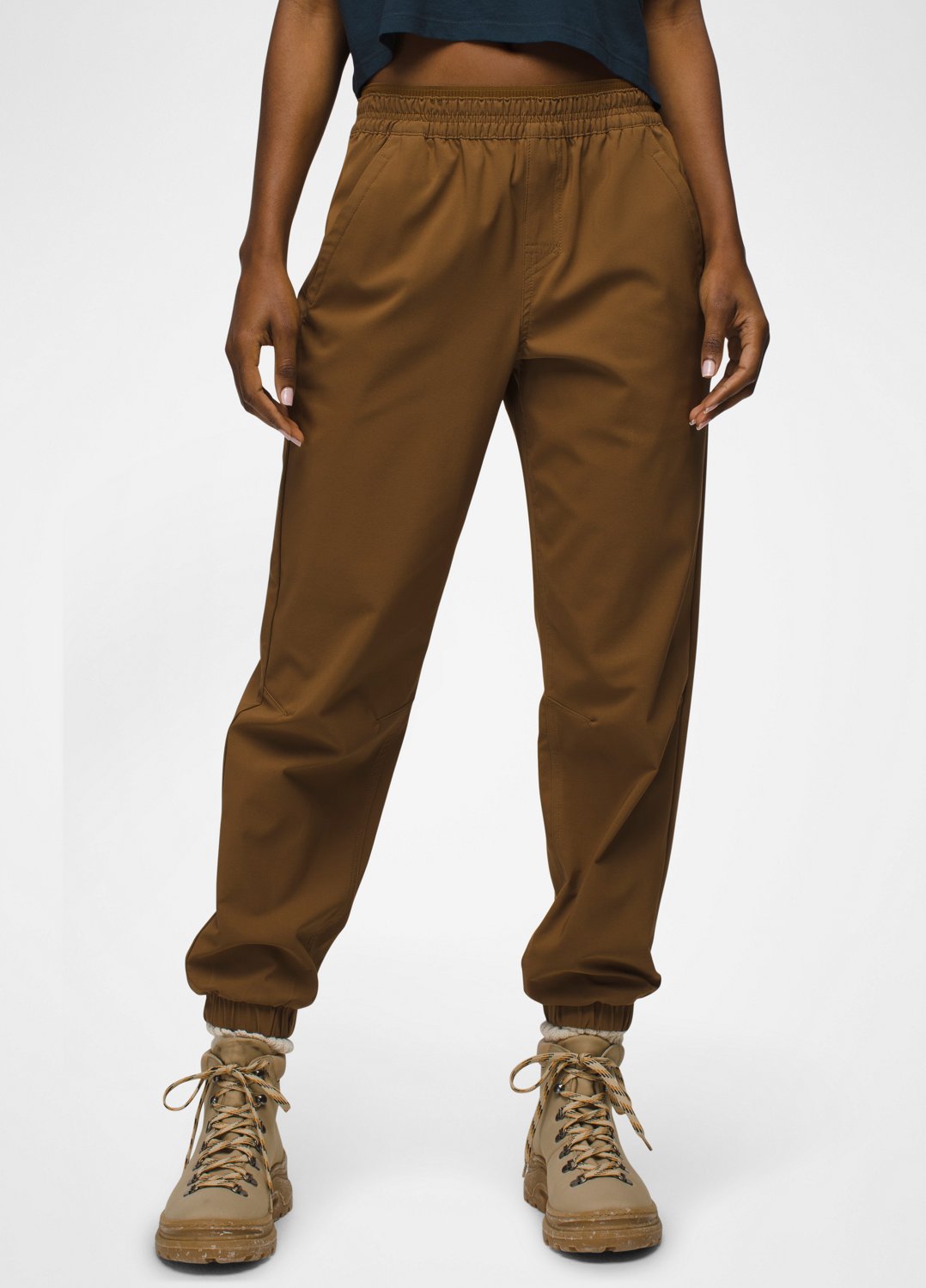 Womens prAna Wonderland Rocks E-Waist Jogger - Sepia