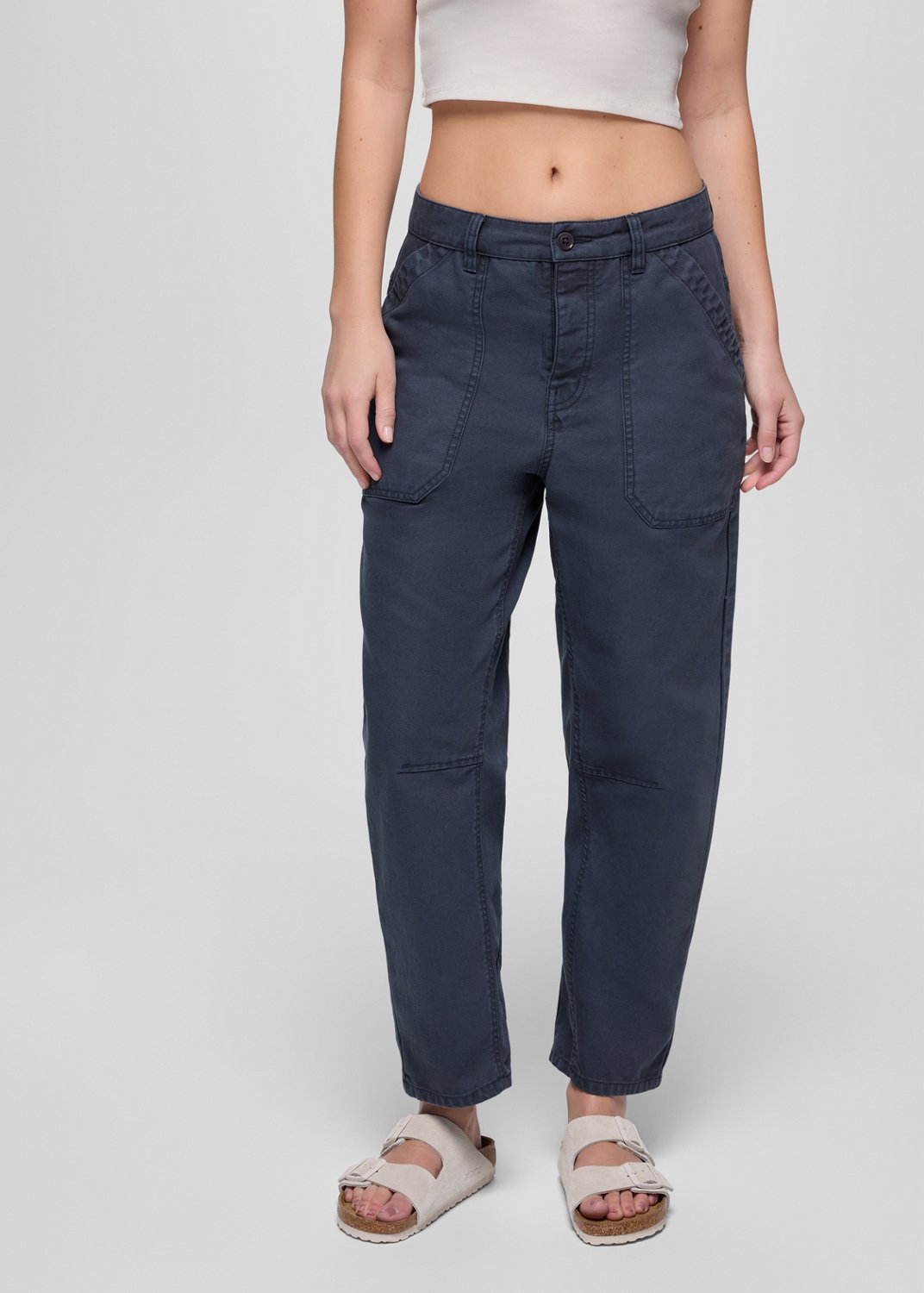 Womens prAna Melrose Pant - Stormy Night