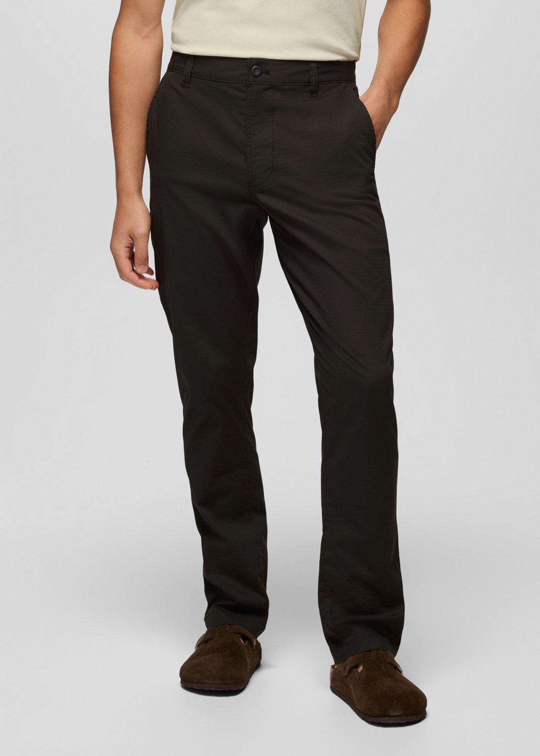 Mens prAna Palisades Ripstop Chino Pant - Nori