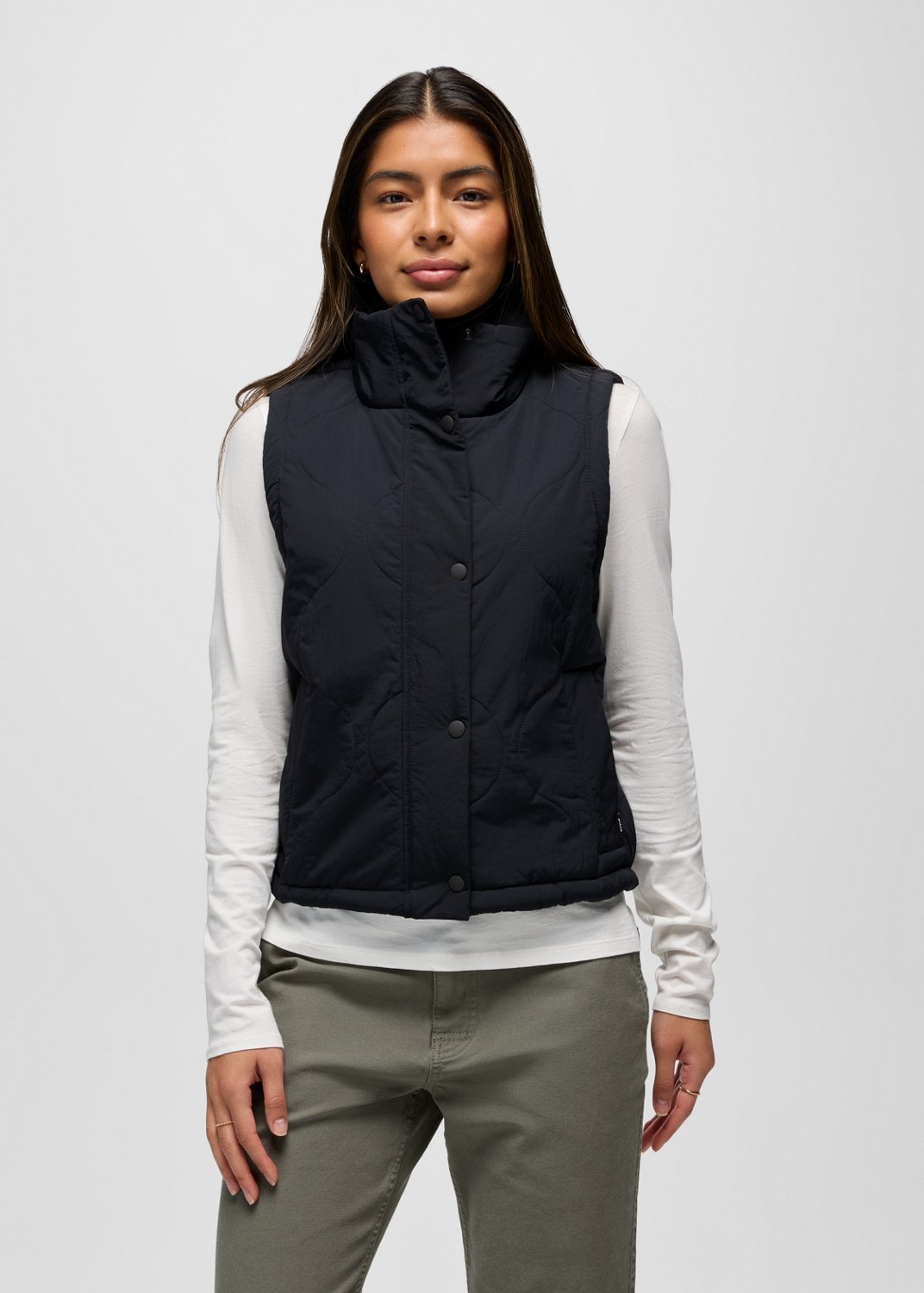 Womens prAna Encinitas Vest - Black