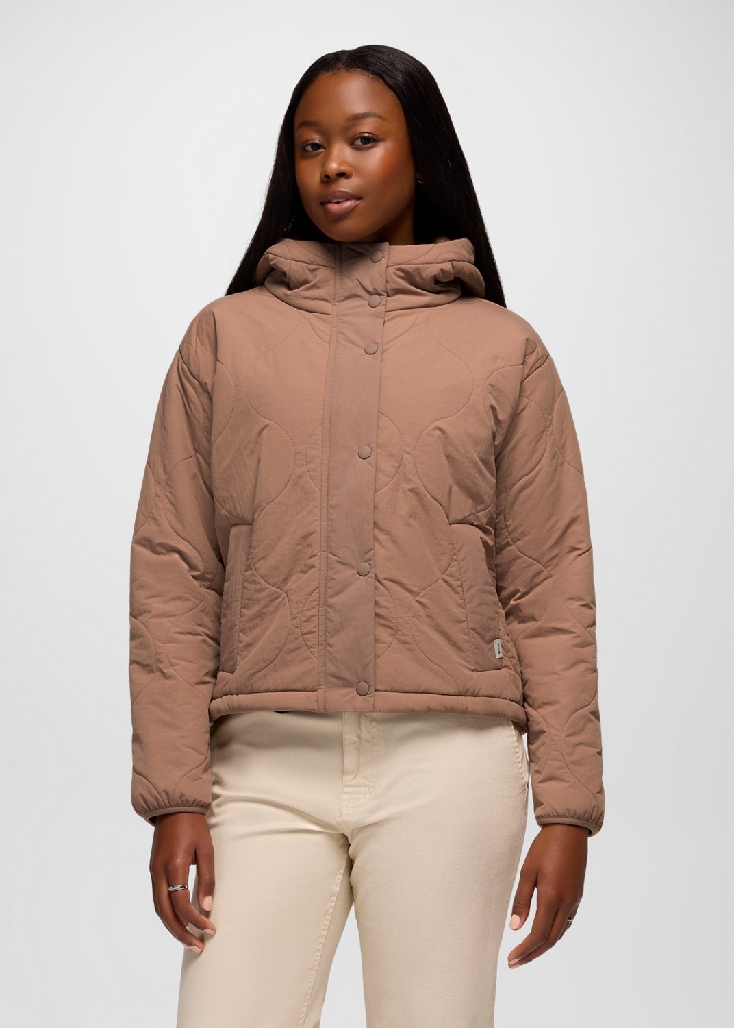 Womens prAna Encinitas Jacket - Shroom