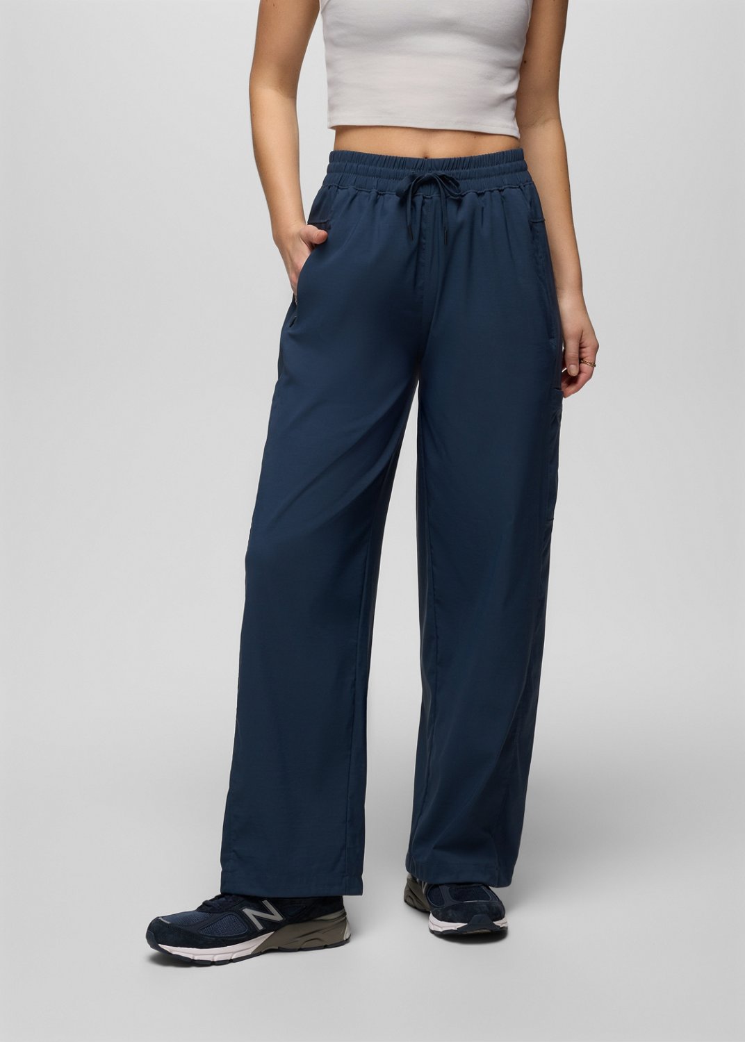 Womens prAna Send Off Pant - Stormy Night