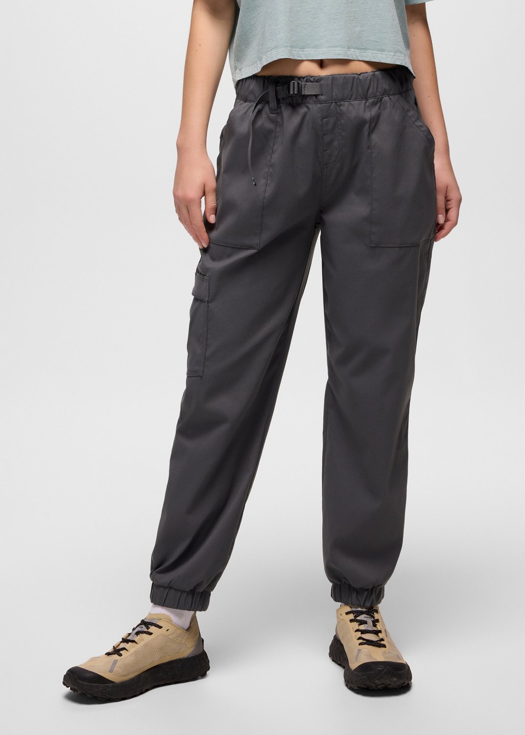 Womens prAna Stretch Zion™ E-Waist Jogger - Shadow