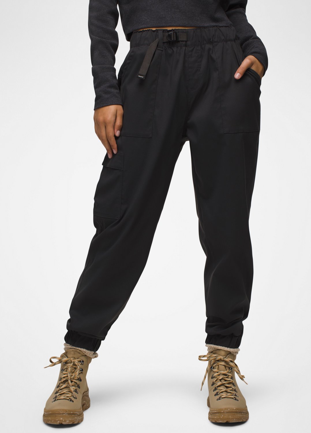 Womens prAna Stretch Zion™ E-Waist Jogger - Shadow