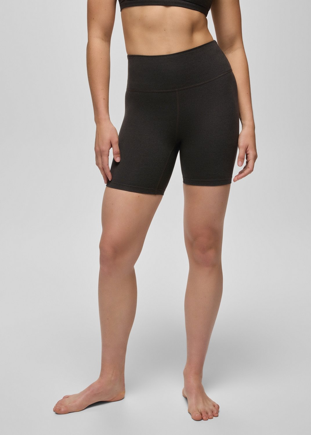 Womens prAna Heavana™ 6" Short - Nori Heather
