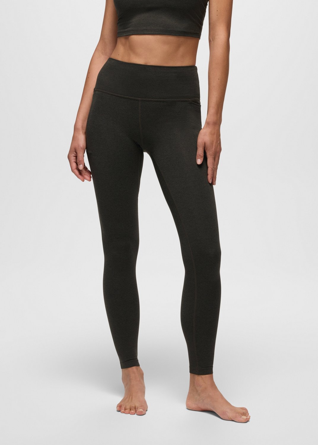 Womens prAna Heavana™ Pocket Legging - Nori Heather