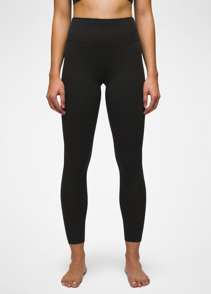 Womens prAna Heavana™ 7/8 Legging - Black Heather