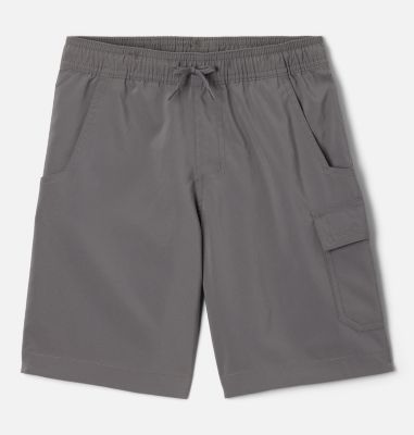 Columbia Boys' Silver Ridge Utility Shorts - XXS - Grey  City