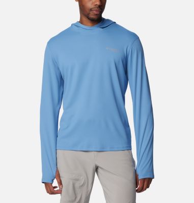 Columbia Men's Summit Valley Hoodie - Tall - 4XT - Blue  Skyler