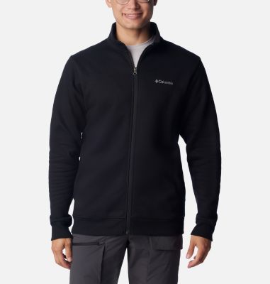 Columbia Men's Hart Mountain Full Zip Jacket - M - Black  Black