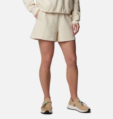 Columbia Women's Columbia Lodge Shorts - XS - White  Chalk, Canoe