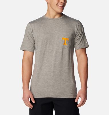 Columbia Men's Collegiate Tech Trail  Short Sleeve Shirt - Tennessee-