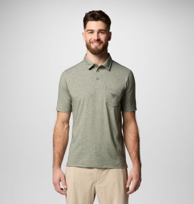 Columbia Men's PFG Uncharted  Polo Shirt-