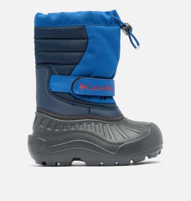 Columbia Little Kids' Powderbug Snowlite Boot - Size 8 - Blue