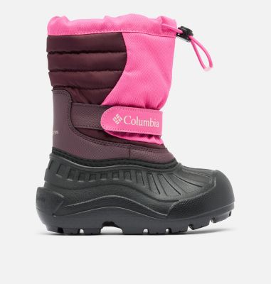 Columbia Little Kids' Powderbug Snowlite Boot - Size 10 - Pink