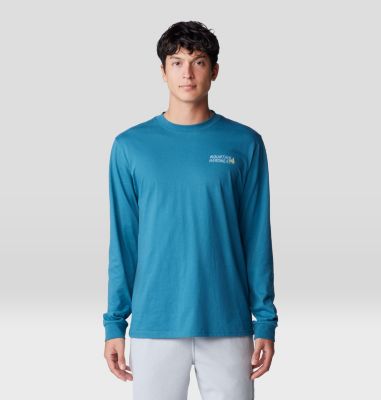 Mountain Hardwear Men's Secret Stash Long Sleeve - L - Blue