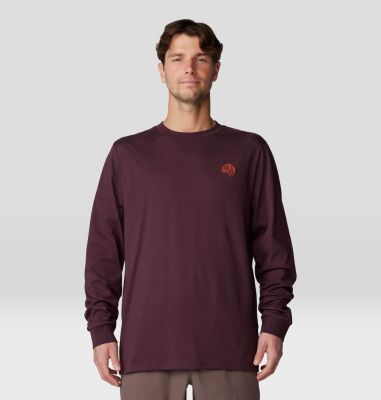 Mountain Hardwear Men's Hardwear Long Sleeve - XL - Purple