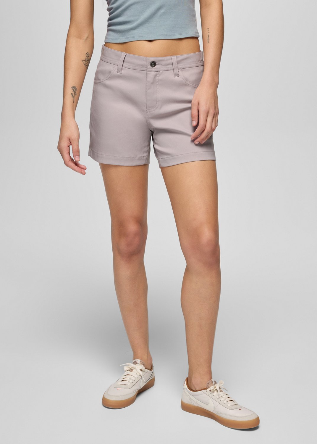 Womens prAna Stretch Zion™ Halle Short - Haze
