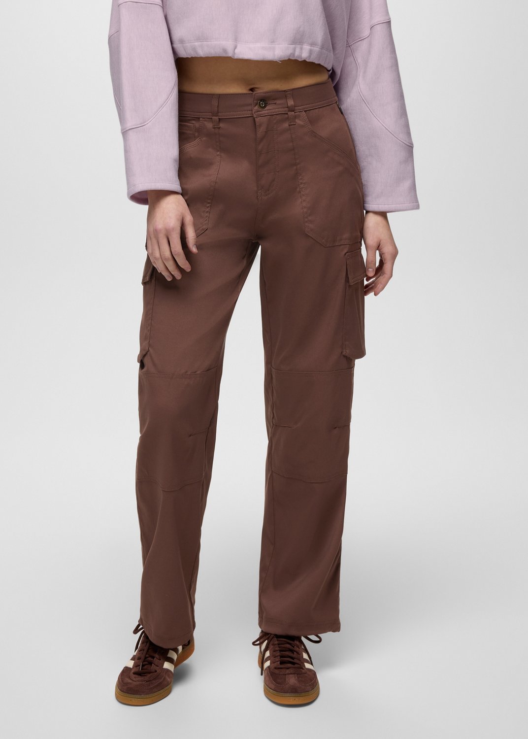 Womens prAna Stretch Zion™ Cargo Pant - Mocha