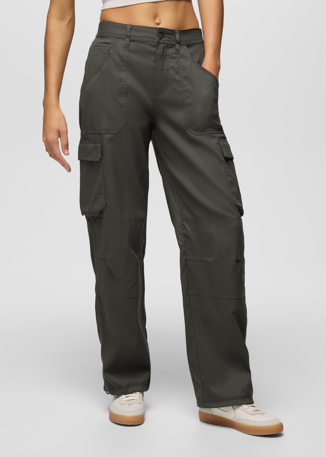 Womens prAna Stretch Zion™ Cargo Pant - Spruce