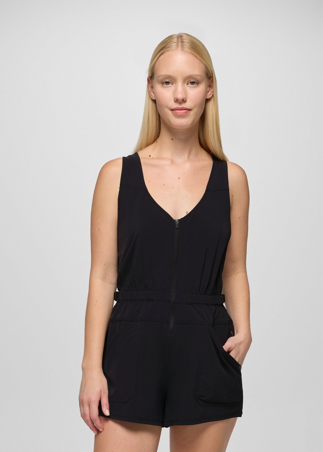 Womens prAna Railay Utility Romper - Black